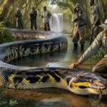 Researchers confirm the discovery of an unusually large African python during an authorized field expedition