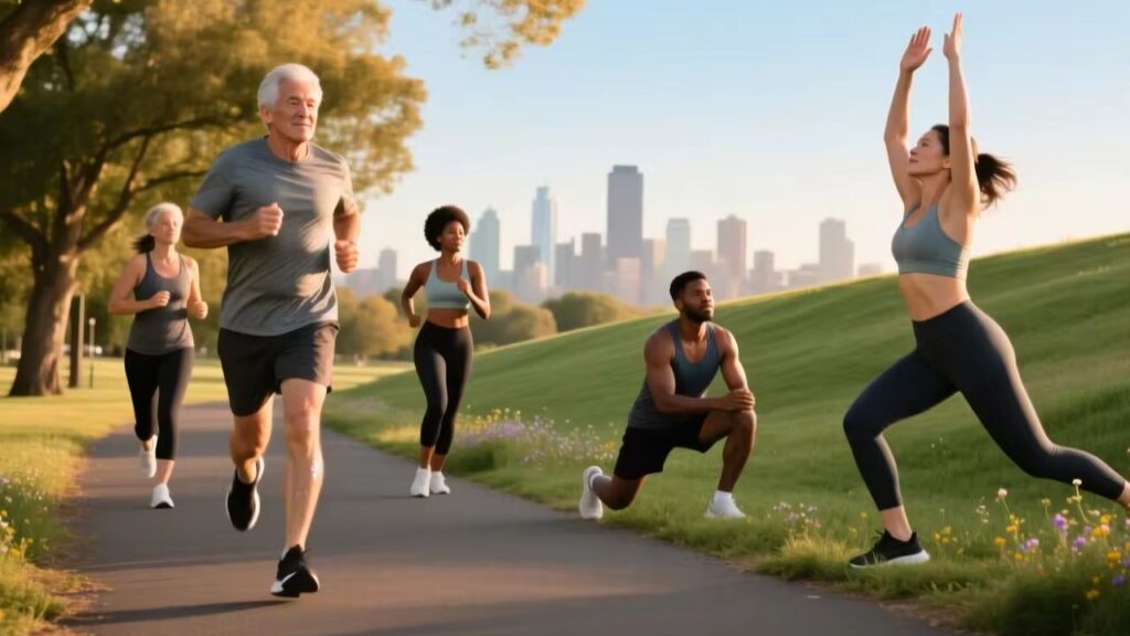 Aerobic Exercise for Stress Relief: