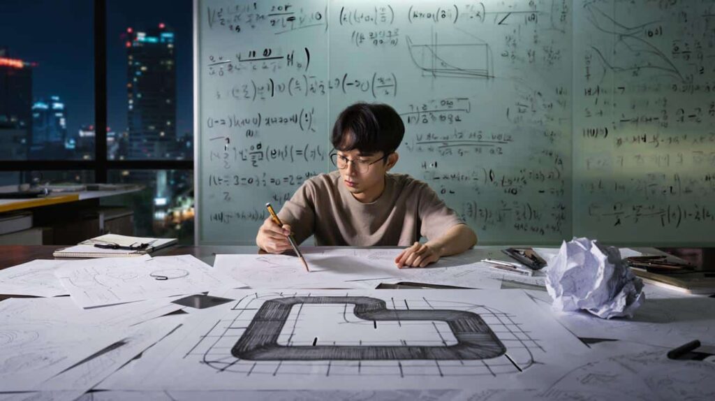 young Korean mathematician