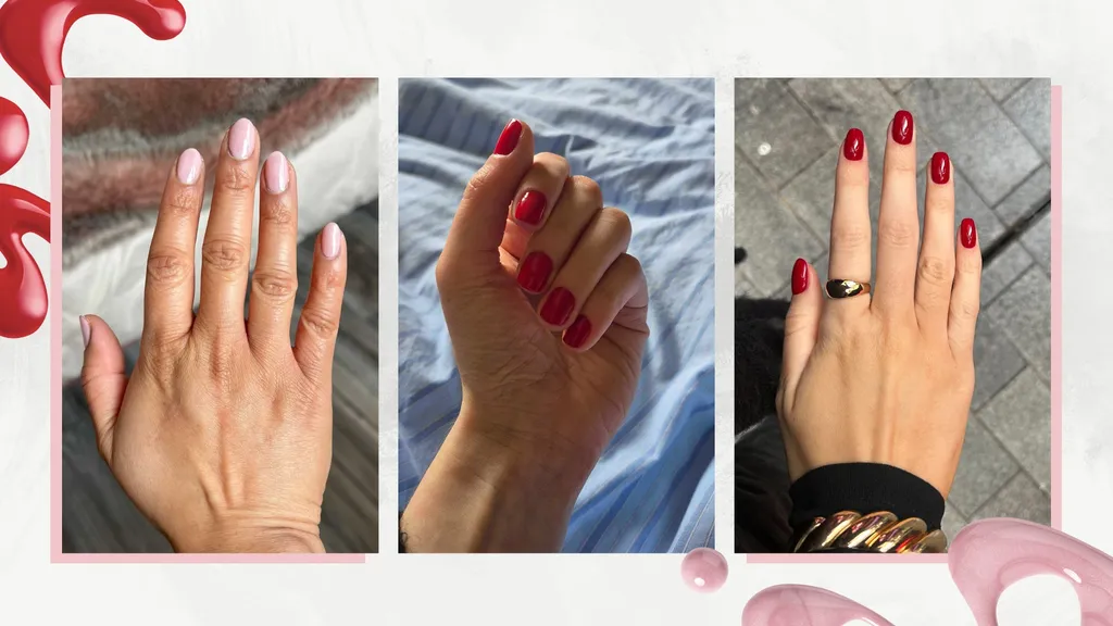 Our beauty team’s March manicures are in, and they’re a blend of nailcare and timeless hues