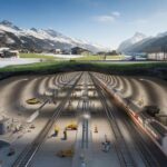 By carving tunnels through solid rock for nearly 30 years, Switzerland has built an underground infrastructure larger than many cities above ground