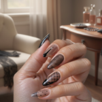 The Sheer Stockings Nail Trend Is Back Creating a Polished Look Inspired by Classic Hosiery