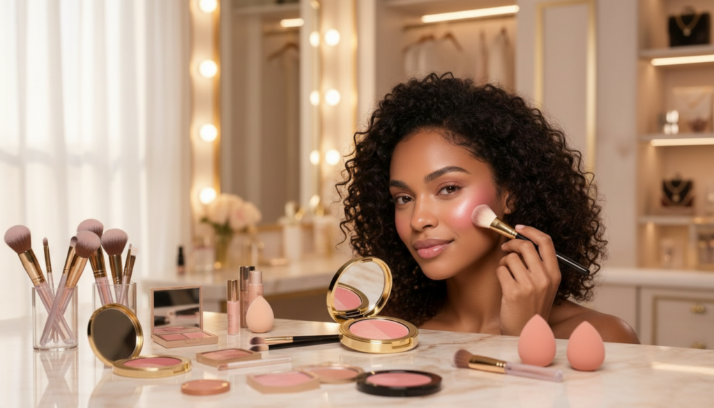 Choosing the Right Blush Highlighter for Balanced Natural Makeup Results