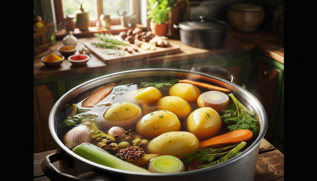 cook potatoes in water anymore