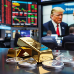 Gold and silver prices drop after Trump selects a new Fed chief
