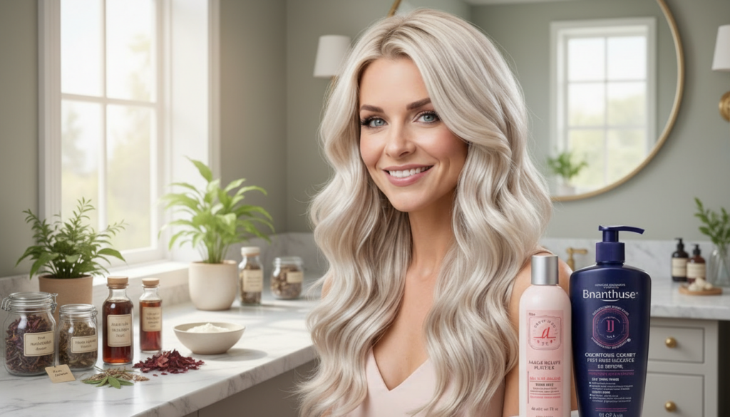 Goodbye Hair Dye for Grey Hair: The Conditioner Mix That Restores Natural Colour Gradually