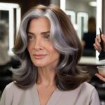 Goodbye hair dye : the new trend to cover gray hair and look younger