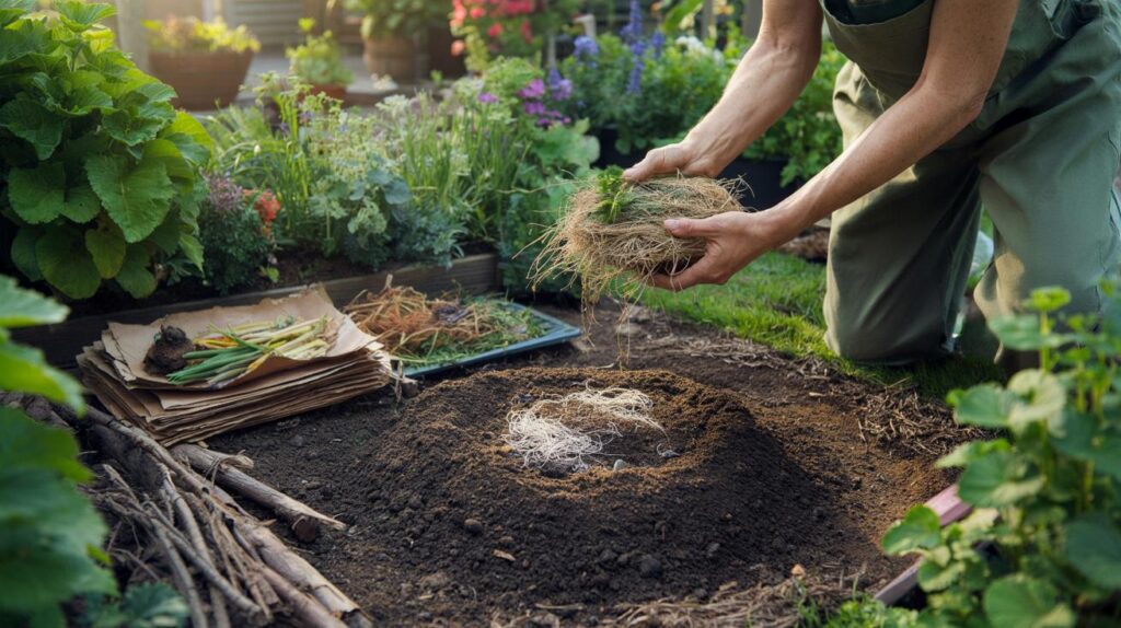 I stopped using a compost bin after learning this method—and the garden has never looked better