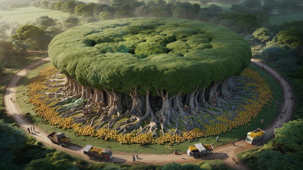 It looks like a forest, but it’s a single tree