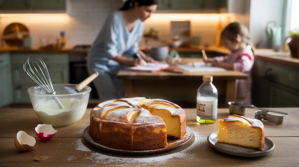 Light and fast apple cake made with oil and yogurt: the effortless recipe for a soft, everyday dessert