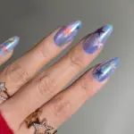 22 Gel Manicure Ideas for March, From Shimmering Stars to Porcelain Florals