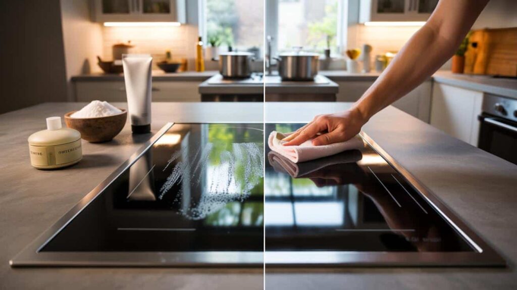 Scratched glass cooktops can look nearly new again without replacing the surface