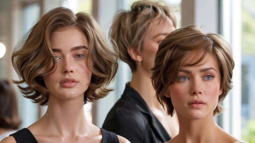 Short haircut for fine hair : here are the 4 best hairstyles to add volume to short hair and make it look thicker