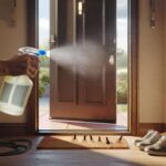 Spraying vinegar at your front door: what it does and why people swear by it