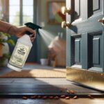 Spraying vinegar on the front door : why people recommend it and what it’s really for