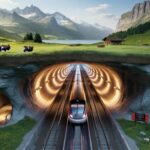 Switzerland has quietly built a massive underground network by tunneling for 30 years