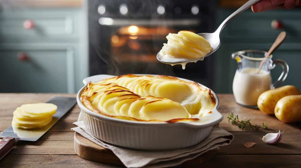 this-creamy-potato-bake-uses-thin-slices-and-low-heat-for-a-soft-melt-in-the-mouth-result
