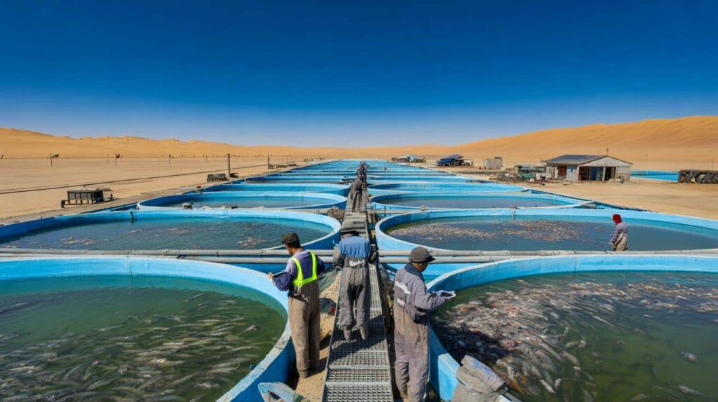 China turns a desert