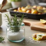 Why you should keep coarse salt and rosemary in a jar at home ?