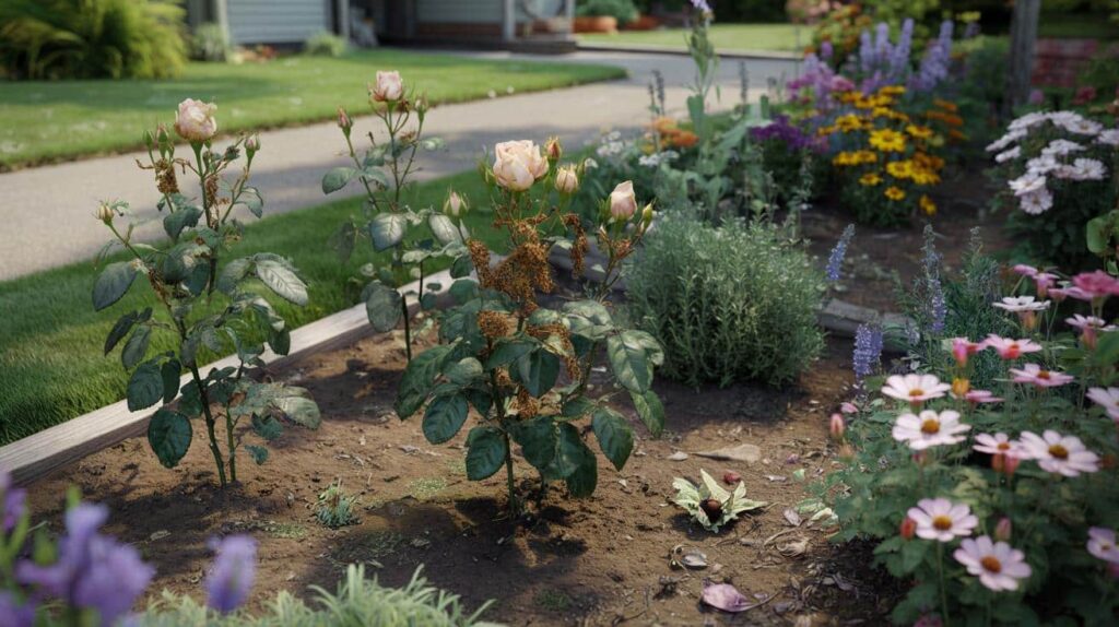 your flowers attract pests year