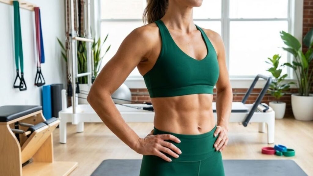 A Pilates instructor confirms