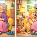 8-Second Challenge: Spot 3 Differences Hidden in the Grandma and Dog Image Before Time Runs Out