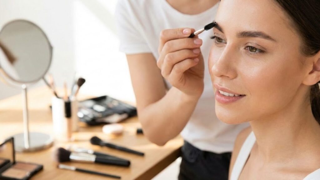 Eyebrow Technique Makeup Artists