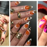 Okay, I'm Officially Obsessed with These Orange Nail Designs