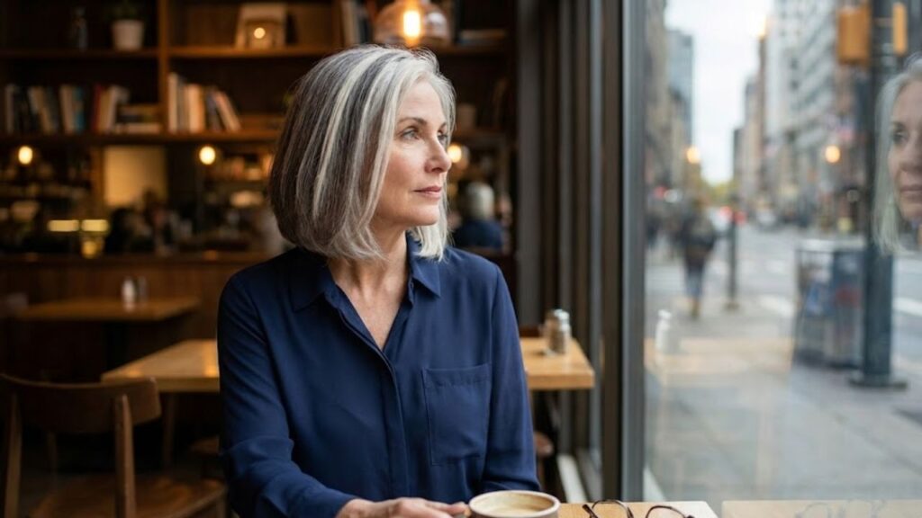 New Grey Hair Covering Trend