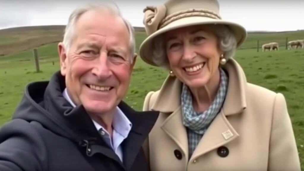 selfie with the Princess of Wales