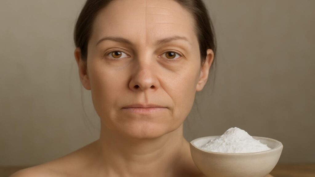 wrinkles and dark circles