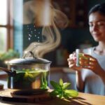 Boiling Mint Leaves Releases Powerful Oils That Calm Digestion Clear Airways and Freshen the Entire Home