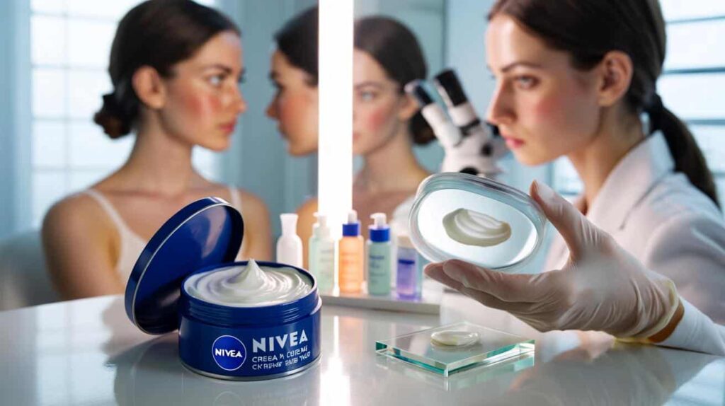 analyzed Nivea cream