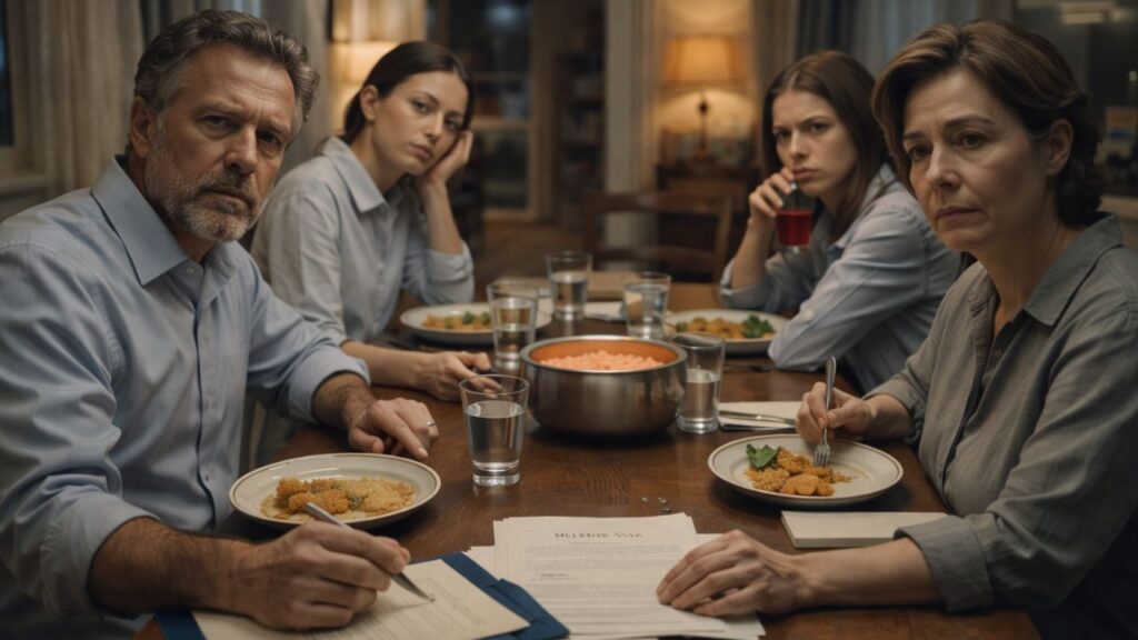 Father splits assets