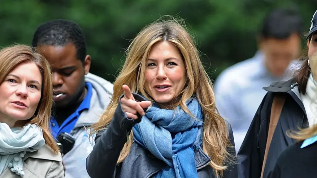 Jennifer Aniston’s refreshing take on double denim makes the spring trend so easy to wear for everyday