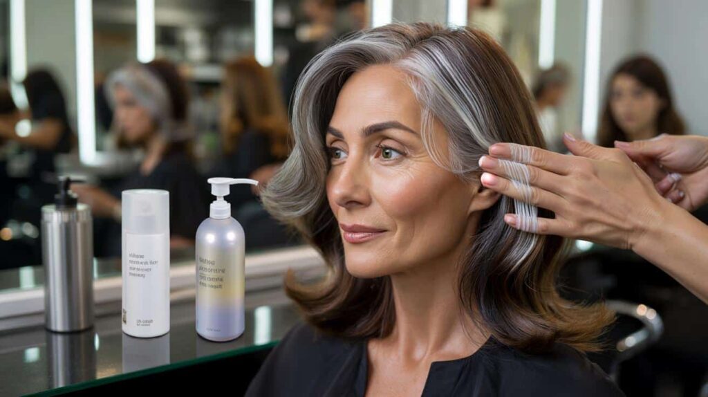 Goodbye Hair Dyes New Grey Hair Cover Method Promises Youthful Appearance and Sparks Beauty Industry Debate
