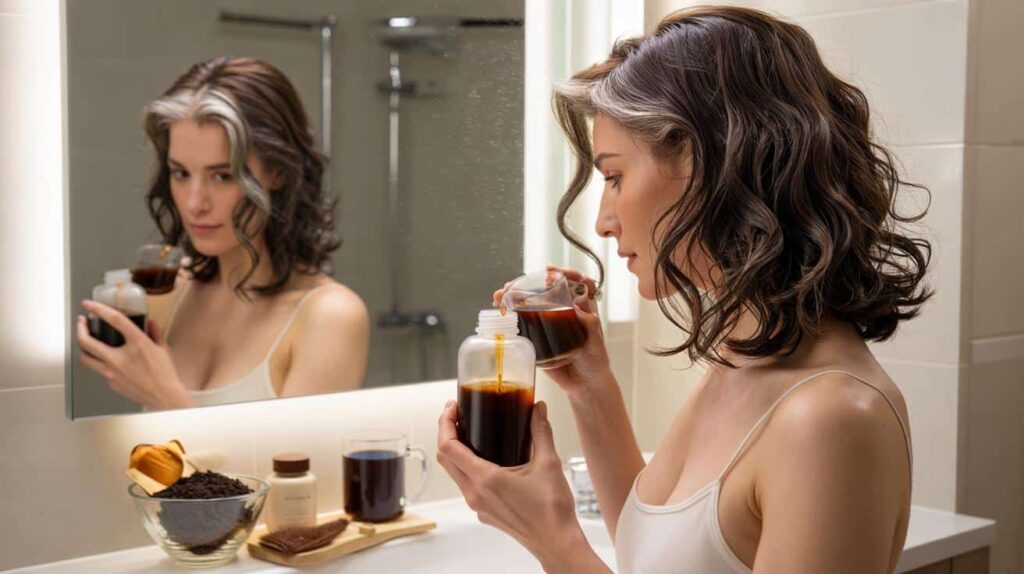 Grey hair revival trick adds simple ingredient to shampoo to darken strands naturally