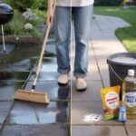 How to clean a blackened patio and garden paths with almost no effort, using simple methods that really work