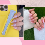 How to do Hailey Bieber's polka-dot nails at home, according to an expert