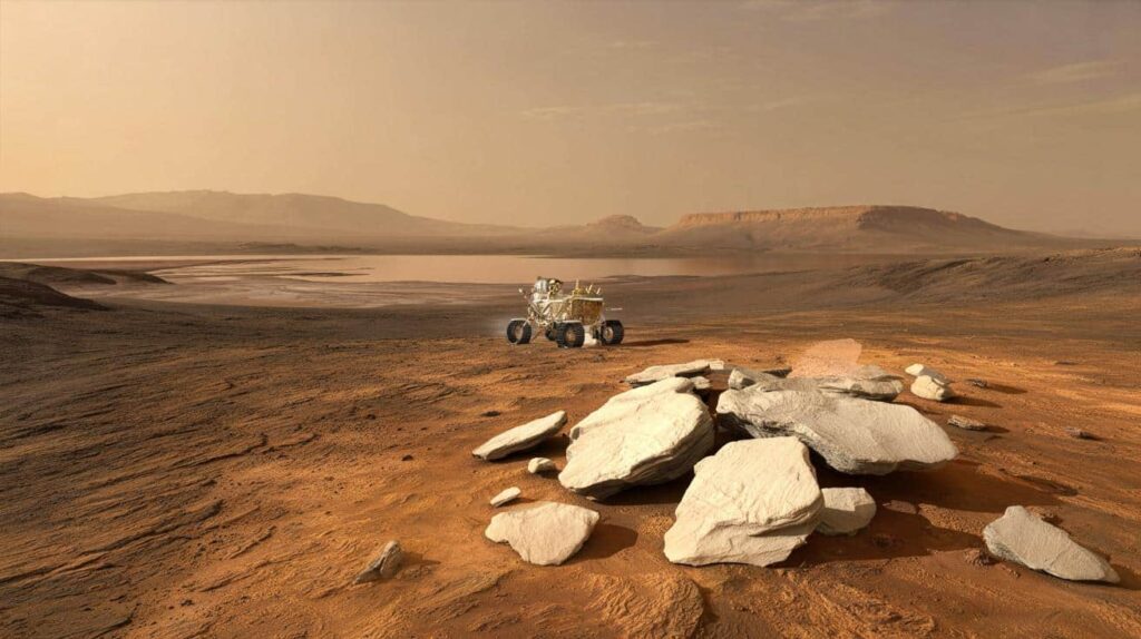 White Rocks Found on Mars Strengthen Evidence of a Tropical Climate 3 Billion Years Ago