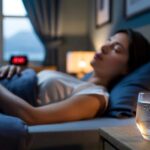 Calm Racing Thoughts at Night Using Only Breath Control and a Glass of Cold Water